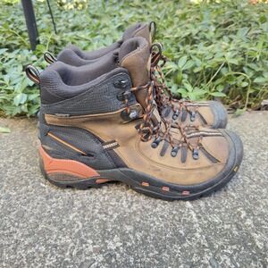 Keen Utility Men's Size 12 Waterproof 6" Pittsburgh Soft Toe Work Boot Brown